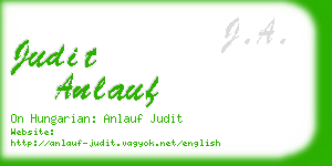 judit anlauf business card